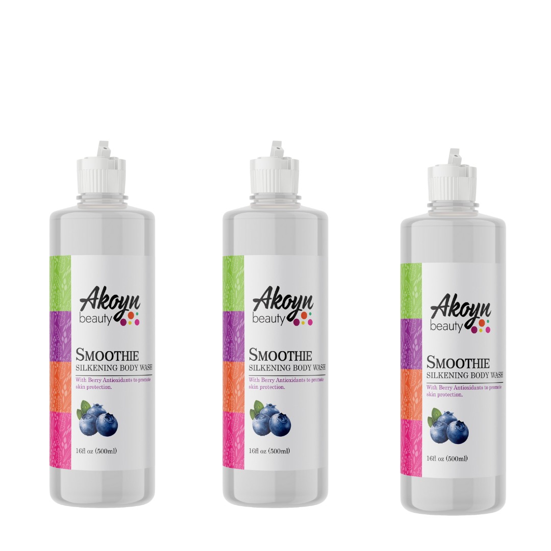 3 Pack 16 Ounce Smoothie Body  Wash