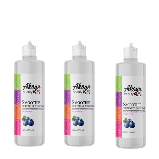 3 Pack 16 Ounce Smoothie Body  Wash